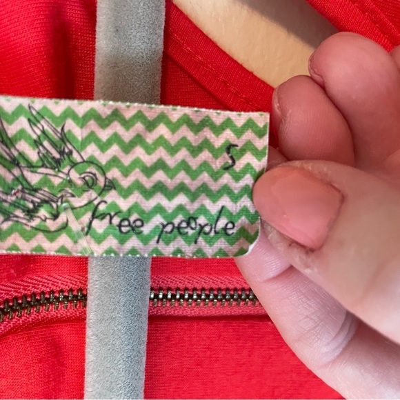 Embroidered High-Low Racerback Dress, Size Small - Picture 5 of 9